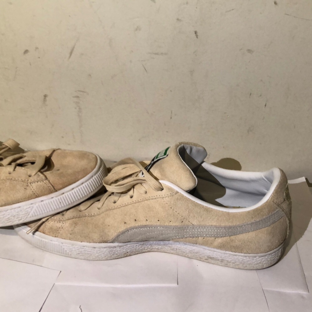 Puma Tan Sneakers Low-Top Casual - Picture 5 of 11
